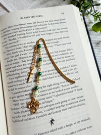 The Woodland Dragon: Beaded Hook Bookmark