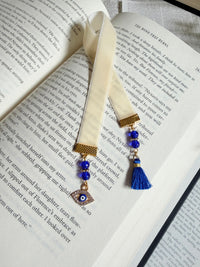 The Fated Watch: Evil Eye Ribbon Bookmark