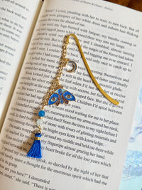 The Royal Moth: Beaded Hook Bookmark