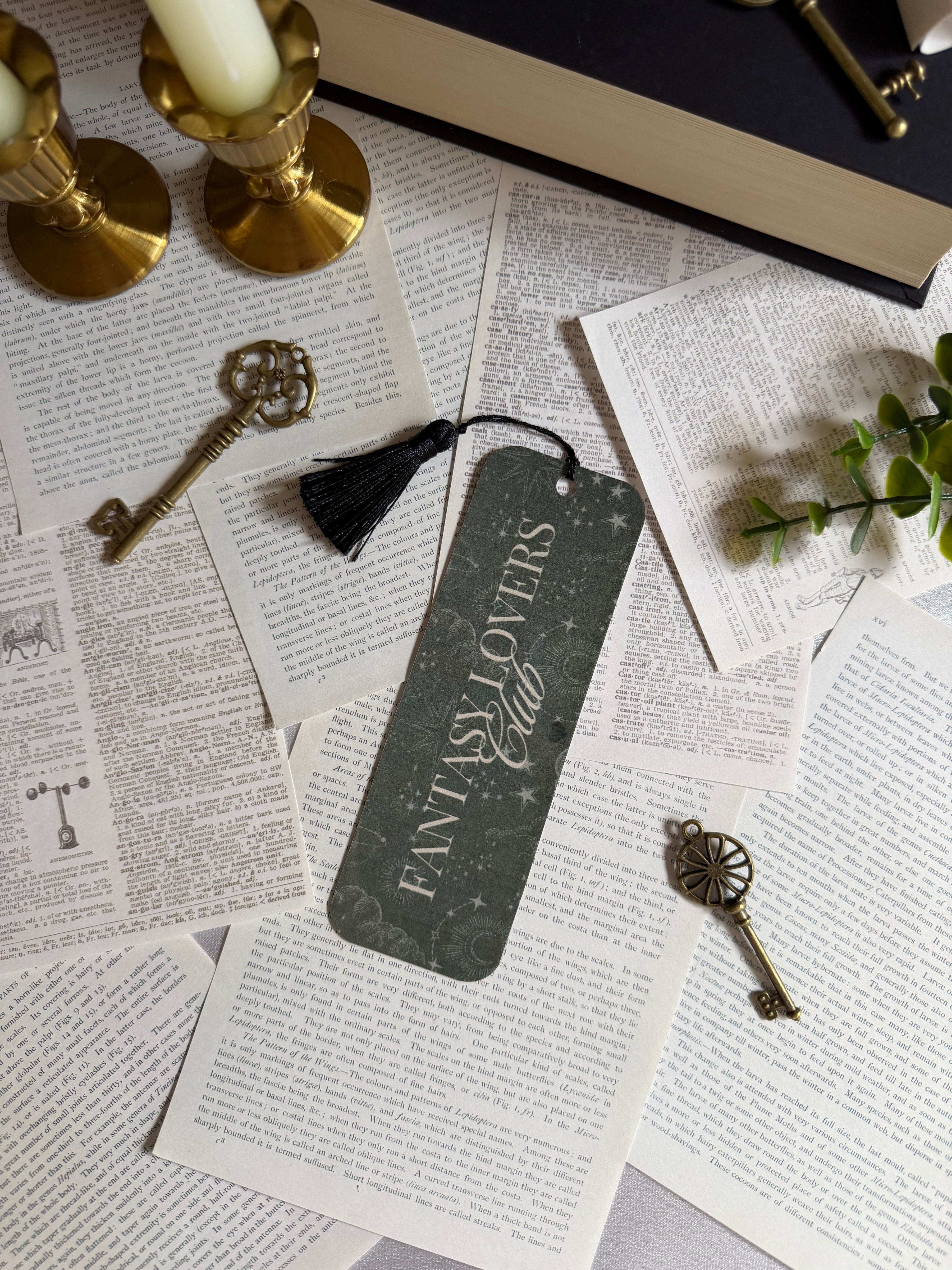 Fantasy Lovers Club: Printed Bookmark