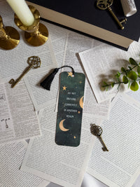 Do Not Disturb: Printed Bookmark